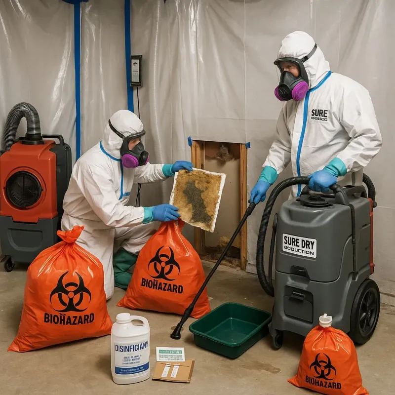 Contaminated Water Handling Protocols process in North Seekonk, MA